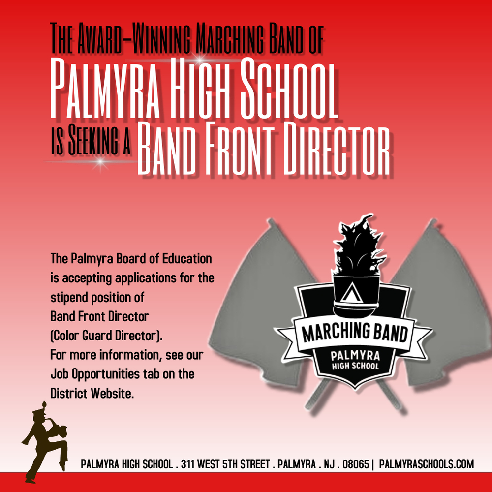 Band Front Needs YOU