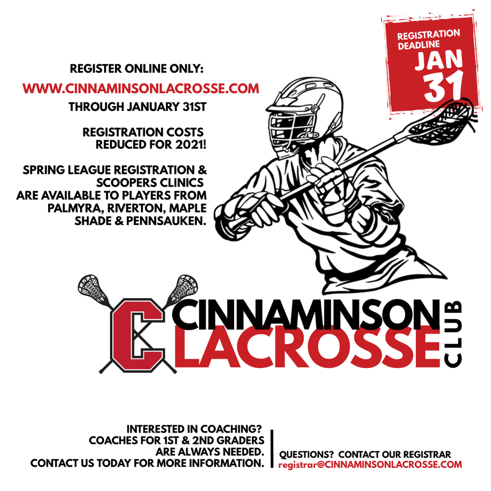 Cinnaminson Lacrosse flyer