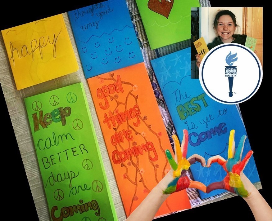 NJHS receives gratitude for cards!