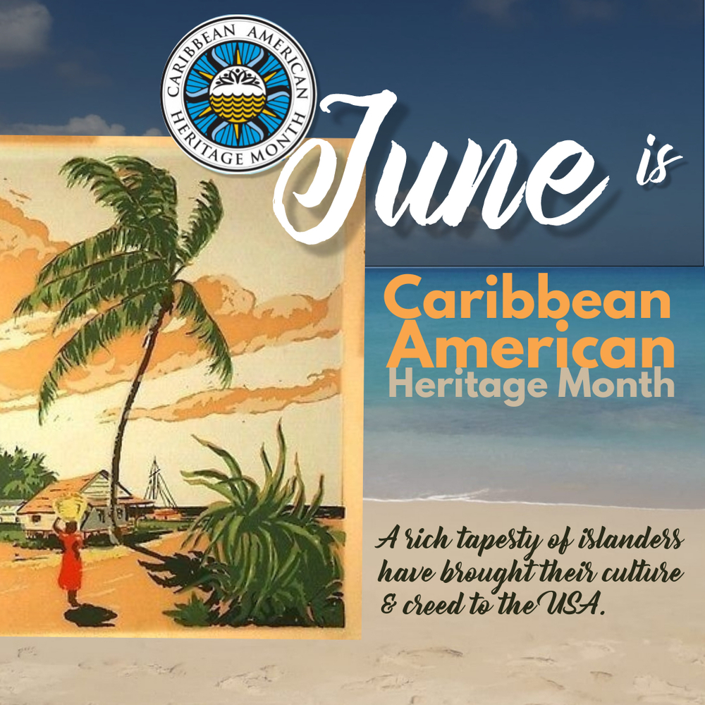 old island print in yellow & green tones