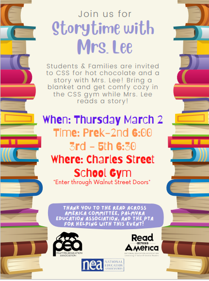 Story Time with Mrs. Lee