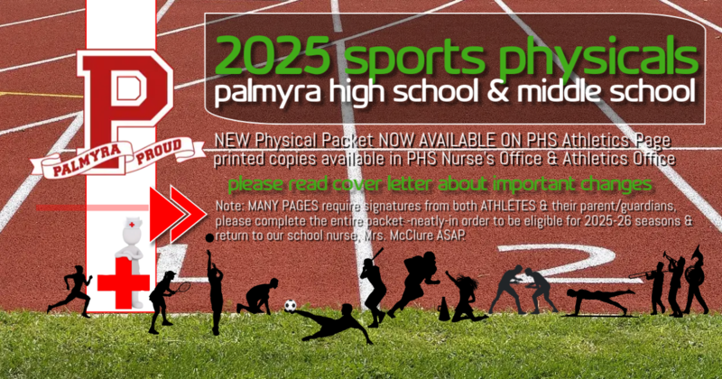 2025 ATHLETICS PHYSICALS FLYER