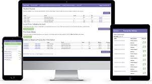 3tech screens showing the school payment portal for CAFETERIA services