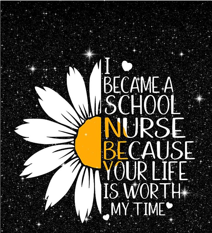 i became a school nurse...