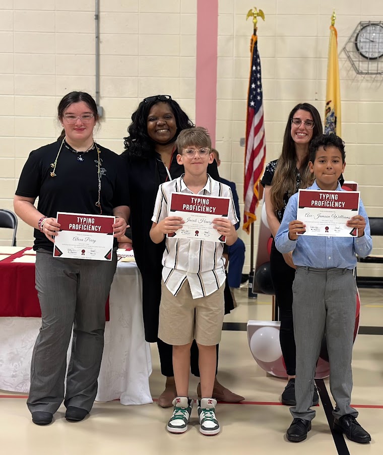 typing proficiency awards