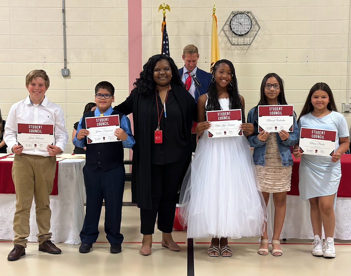 student council officers award