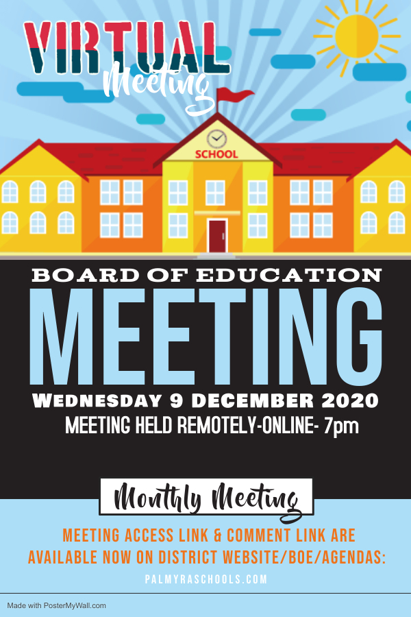 BoE Meeting Poster
