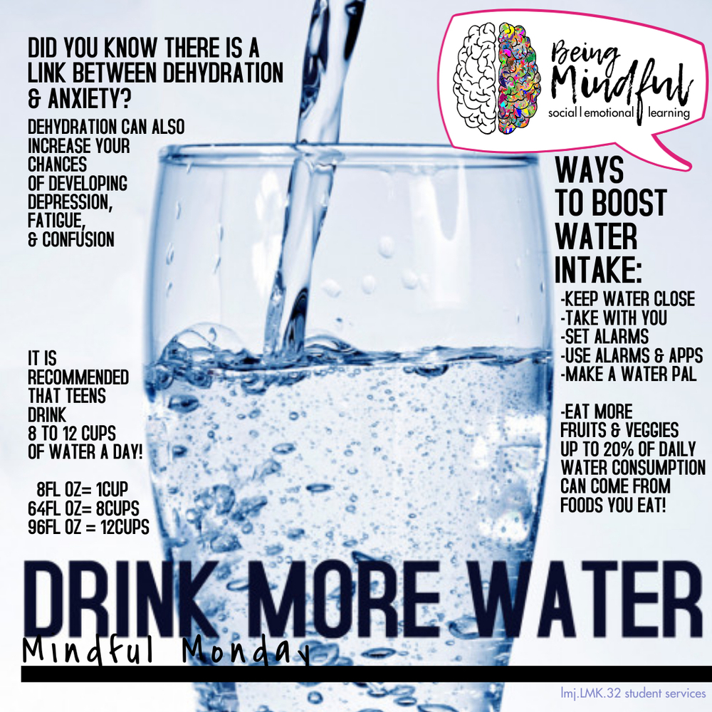 DRINK MORE WATER