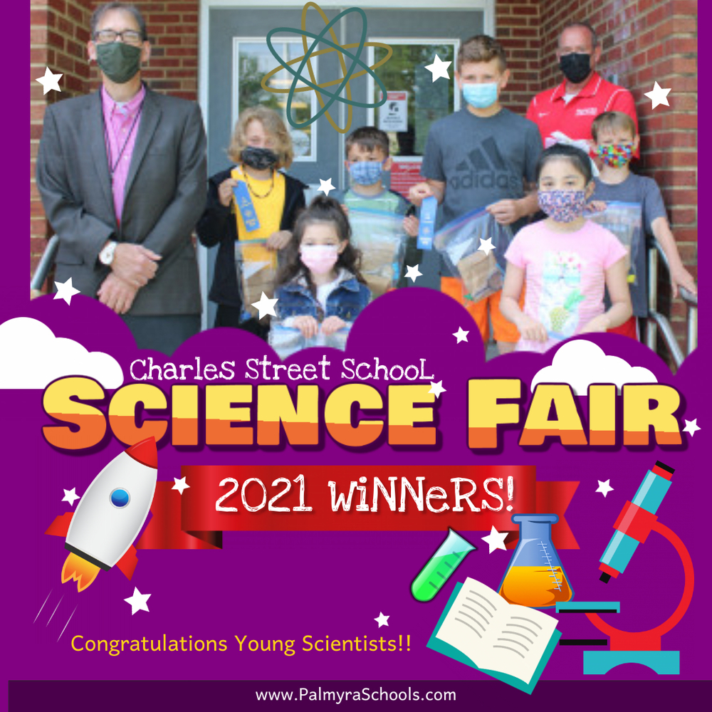Science Fair Winners step up!
