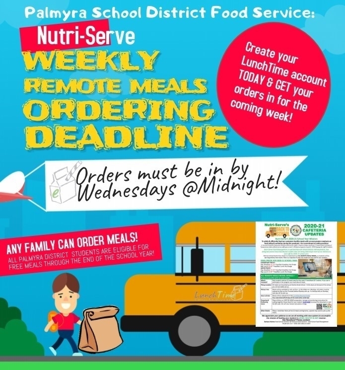 REMINDER: Remote Meals- order by Midnight!