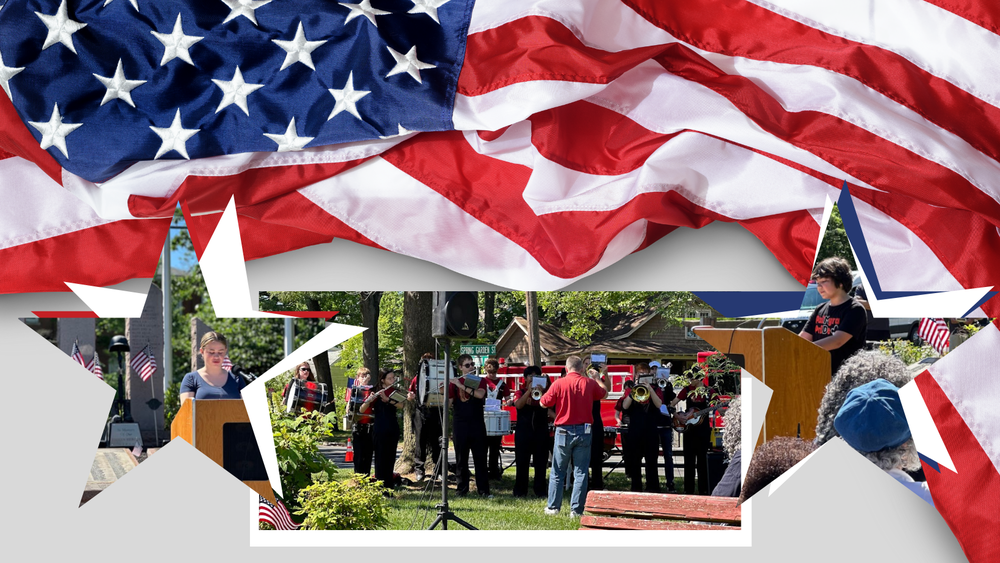 Palmyra Students help to commemorate Memorial Day