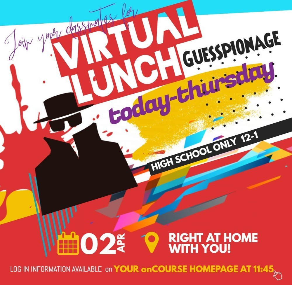 Let's do VIRTUAL LUNCH