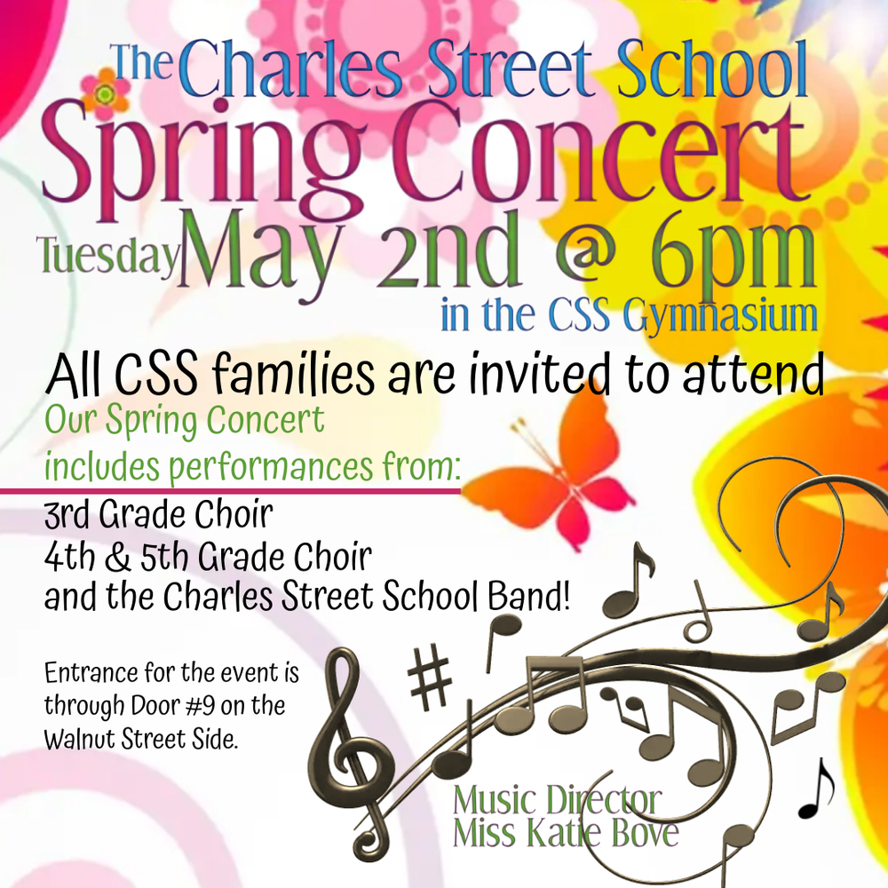 CSS Spring Concert- evening- colorful