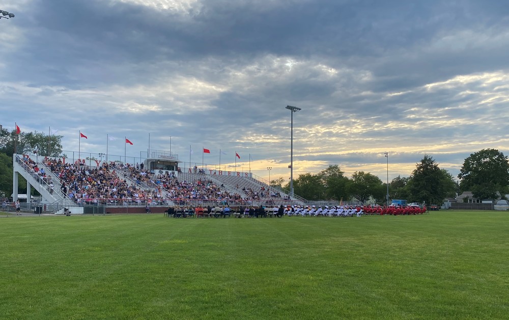 View of stadium from PHS building