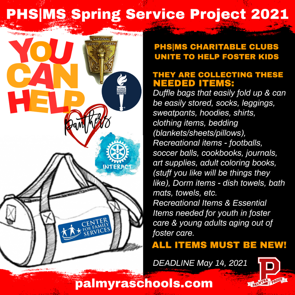 items needed for foster kids