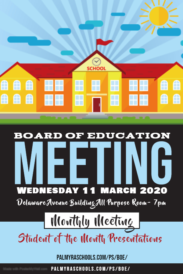 BoE Meeting Poster