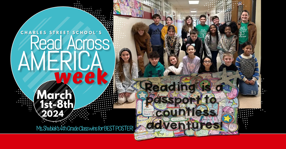 mISS sHUBIAKS CLASS WINS FOR BEST rEAD aCROSS aMERICA POSTER