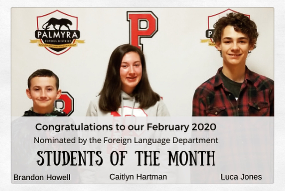 Student of the Month: Luca Jones