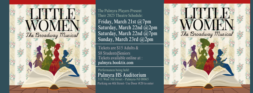 Little Women Poster for the Spring Musical 202