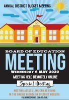 District BoE Budget Meeting