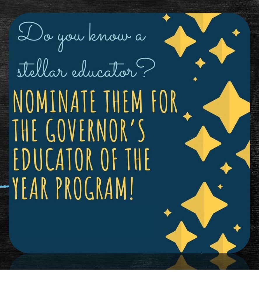 Governor's Educator of the Year Program!