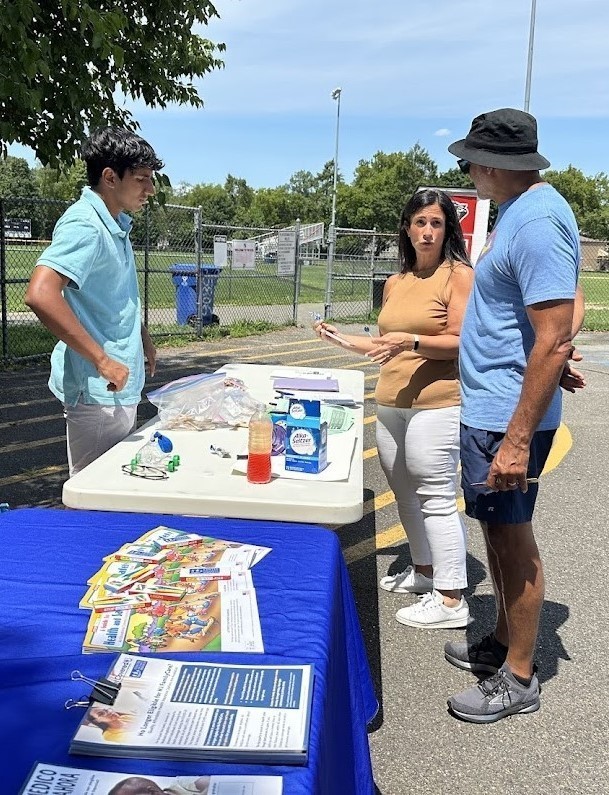 STEM enthusiast, Deven Butani explains his excitement for science to M. Pease