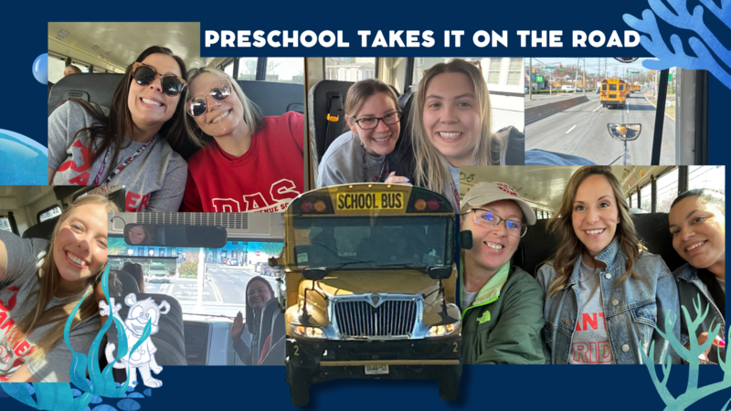 PRESCHOOL FIELD TRIP bus ride