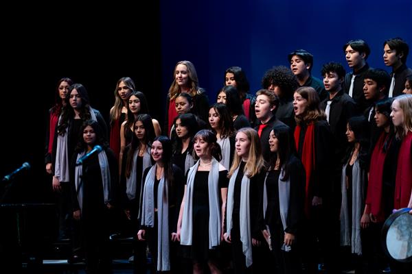 Choir on Stage