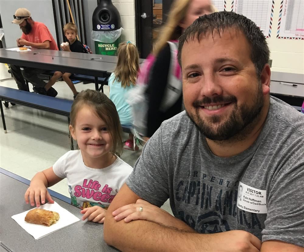 dad and daughter