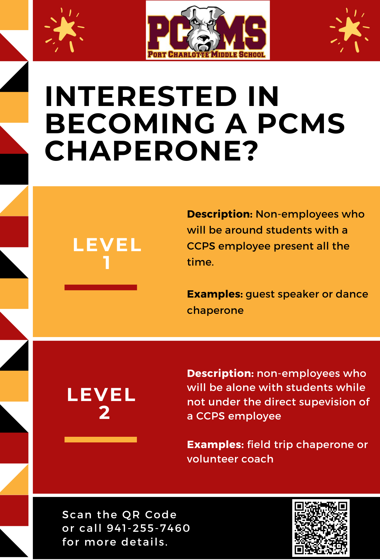 Chaperone Interest Poster