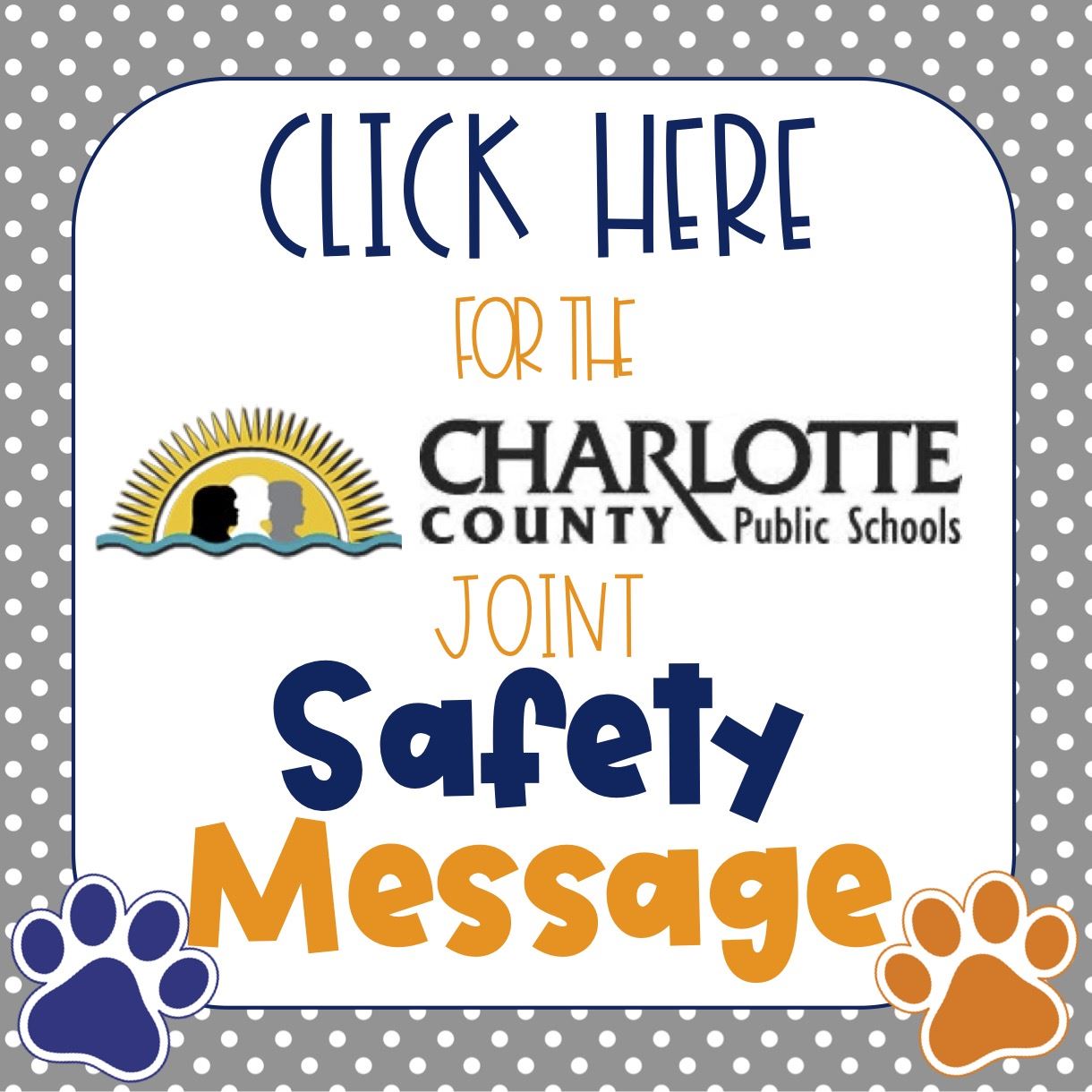  CCPS Joint Safety Message