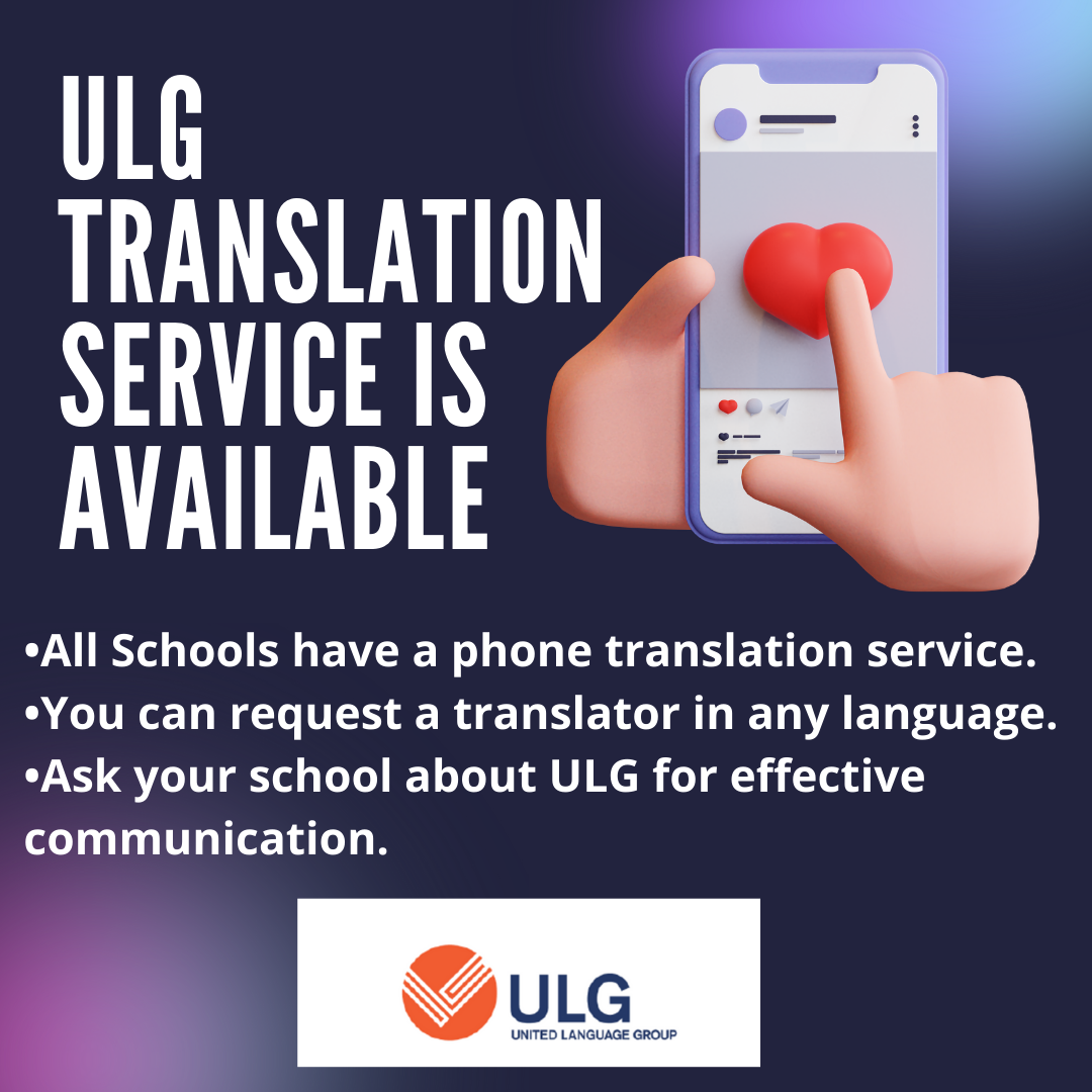 Translation services are available 