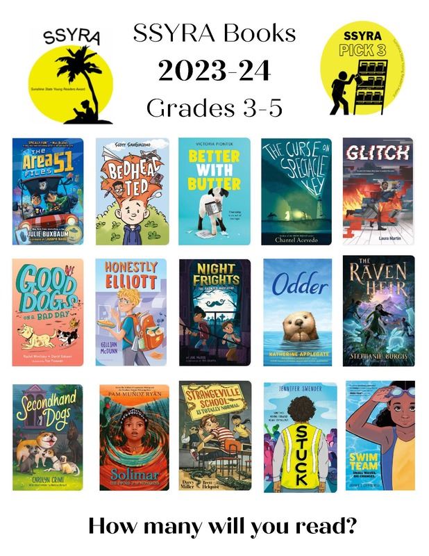 2023-2024 SSYRA BOOK LIST